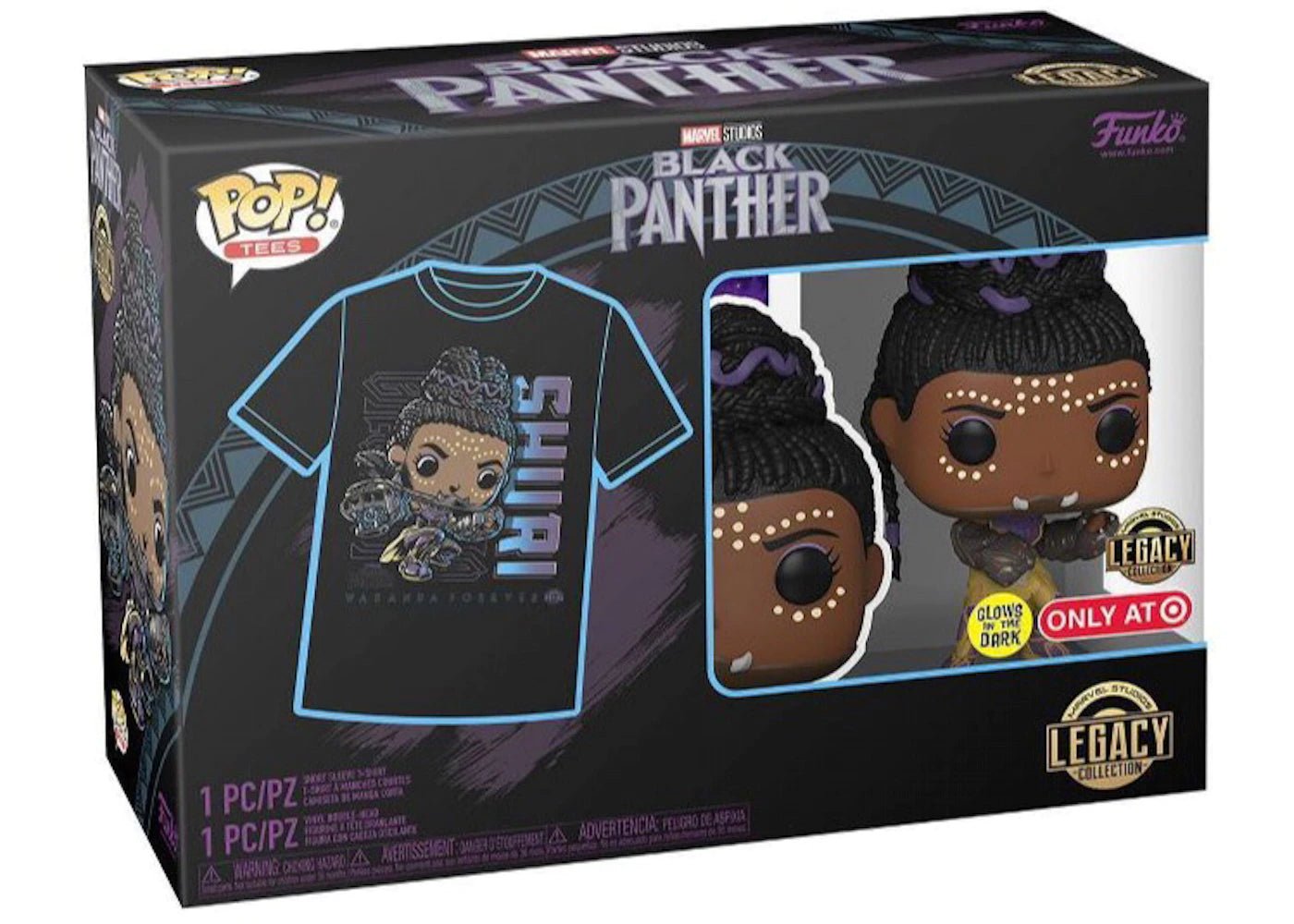Funko Pop And Tee Bundle Black Panther Target Exclusive 2XL - NERD BLVD
