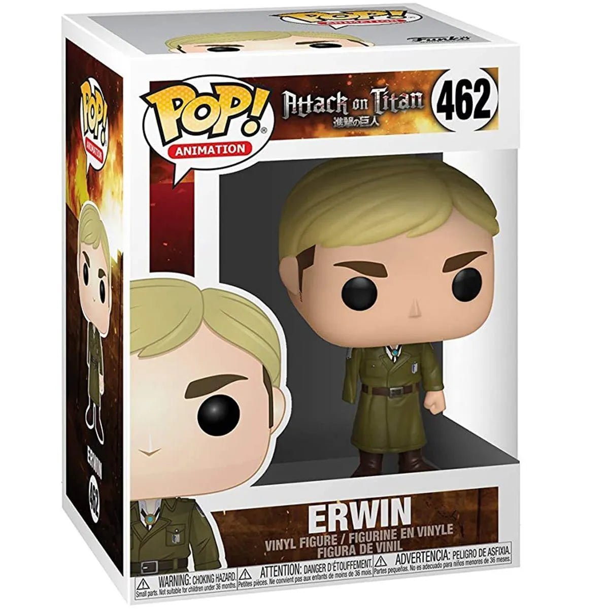 Funko POP Attack on Titan Erwin 462 - NERD BLVD