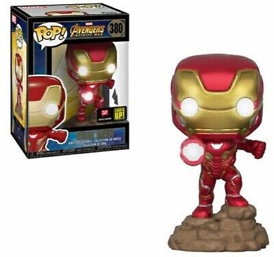 Funko POP Avengers Infinity War Iron Man Lights Up Walgreens Exclusive 380 - NERD BLVD