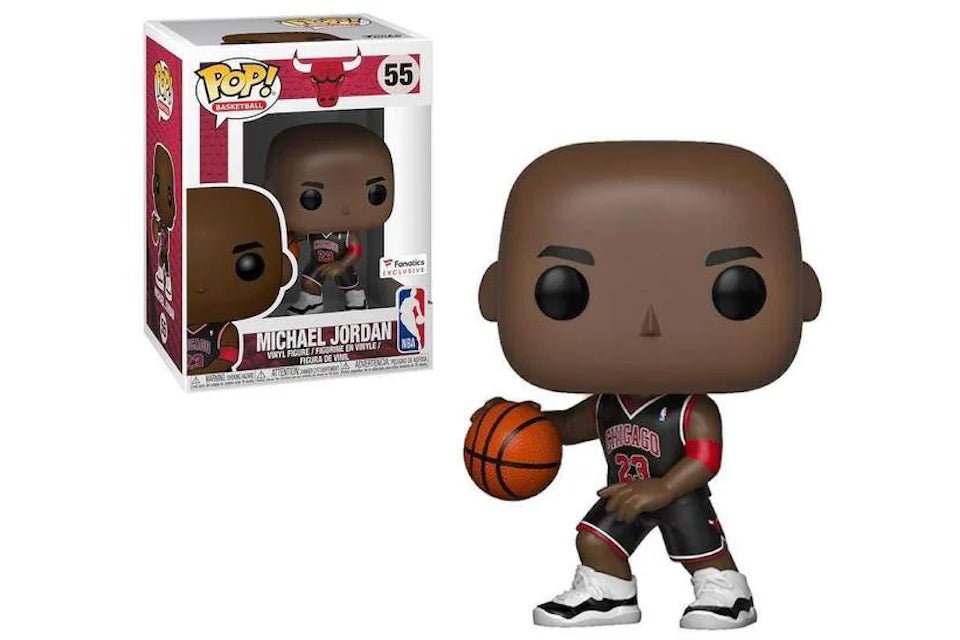 Funko POP Basketball Micheal Jordan Fanatics Exclusive 55 - NERD BLVD