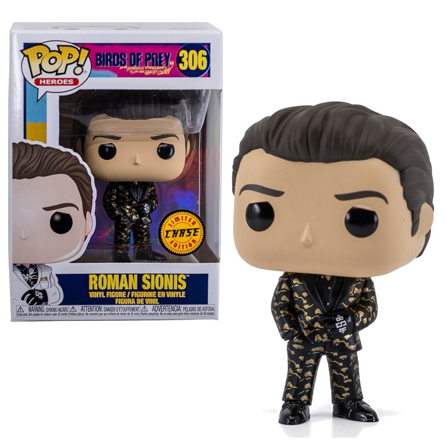 Funko POP Birds of Prey Roman Sionis Chase 306 - NERD BLVD