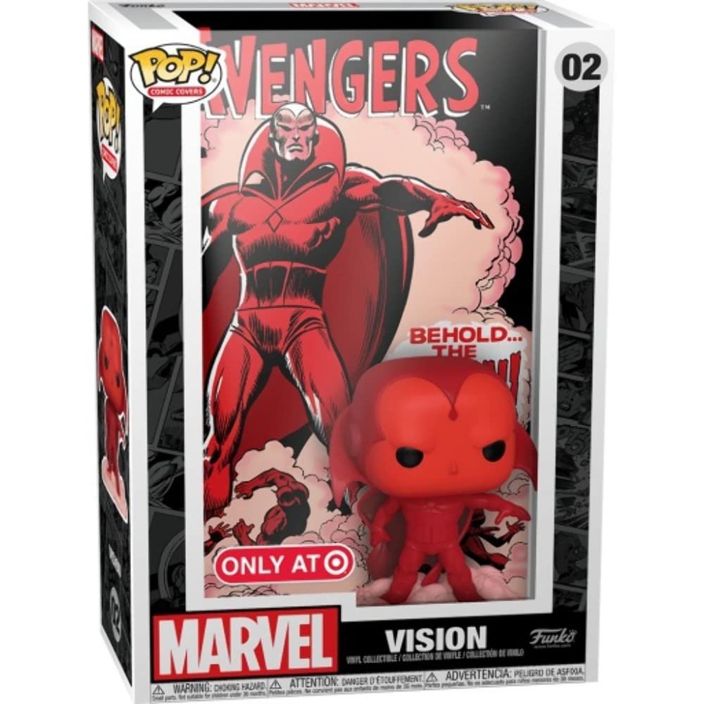 Funko POP Comic Covers Marvel Vision Target Exclusive 02 - NERD BLVD