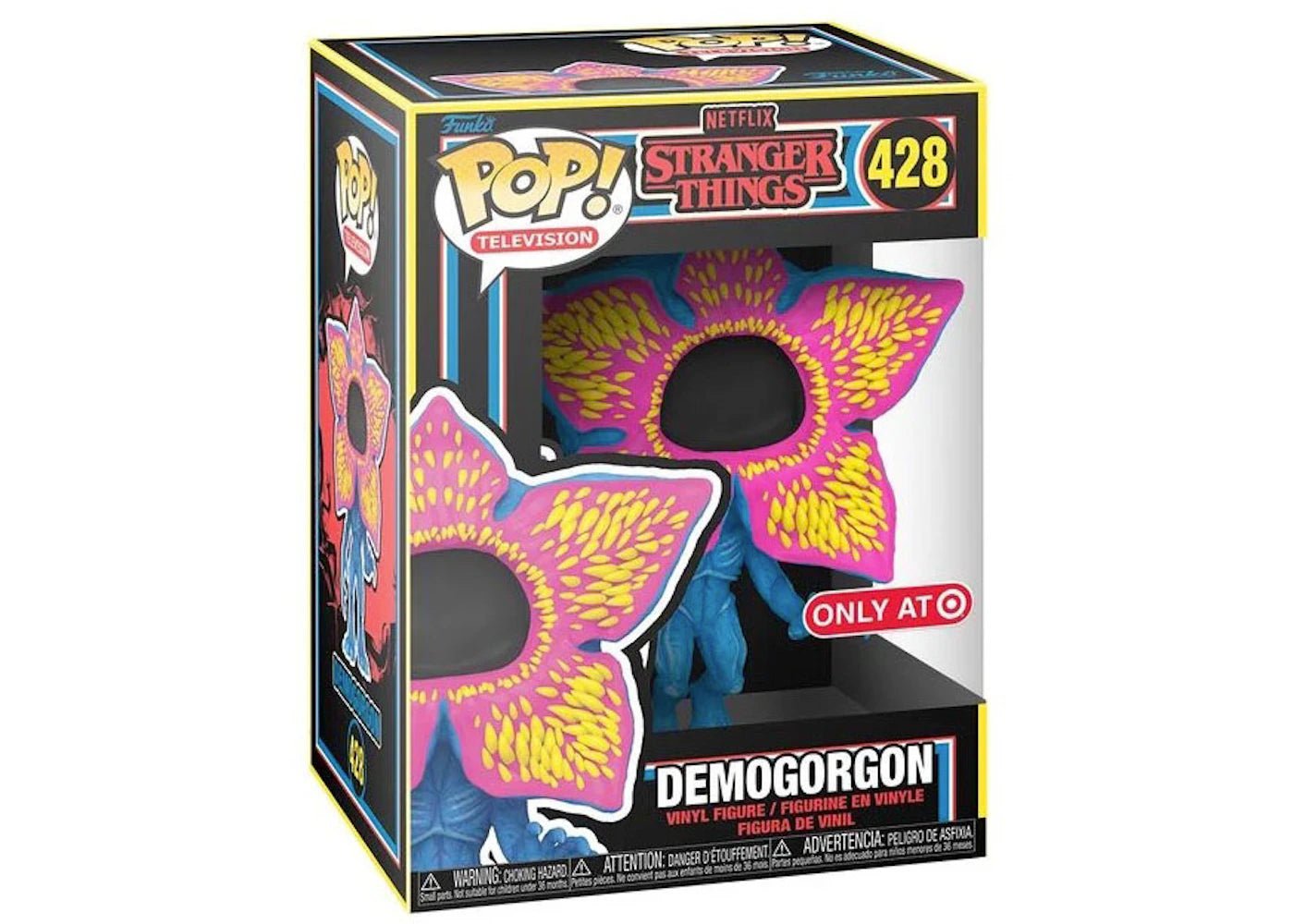 Funko POP Demogorgon Stranger Things Target Blacklight 428 - NERD BLVD