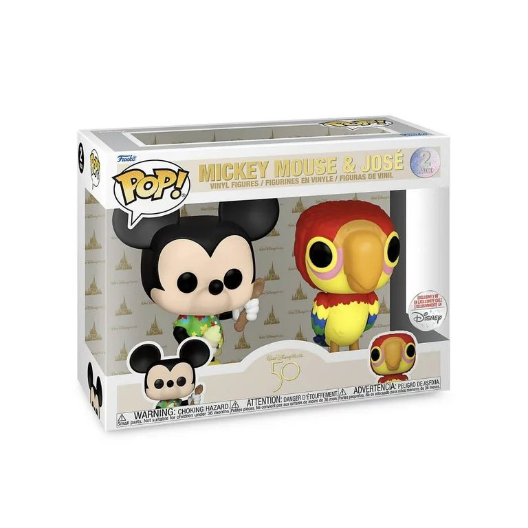 Funko POP Disney Mickey Mouse And Jose 2 Pack Disney Exclusive - NERD BLVD