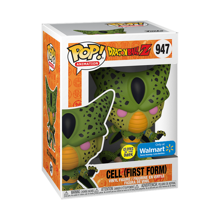 Funko Pop DragoBall Z Cell First Form 947 Walmart GITD - NERD BLVD