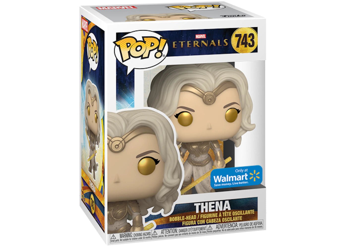 Funko POP Eternals Thena Walmart Exclusive 743 - NERD BLVD