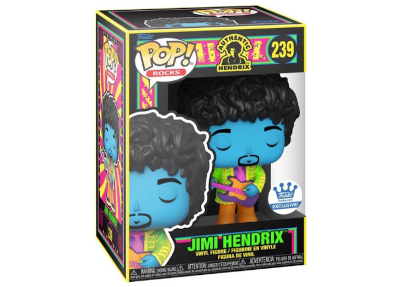Funko Pop Exclusive Jimi Hendrix 239 - NERD BLVD