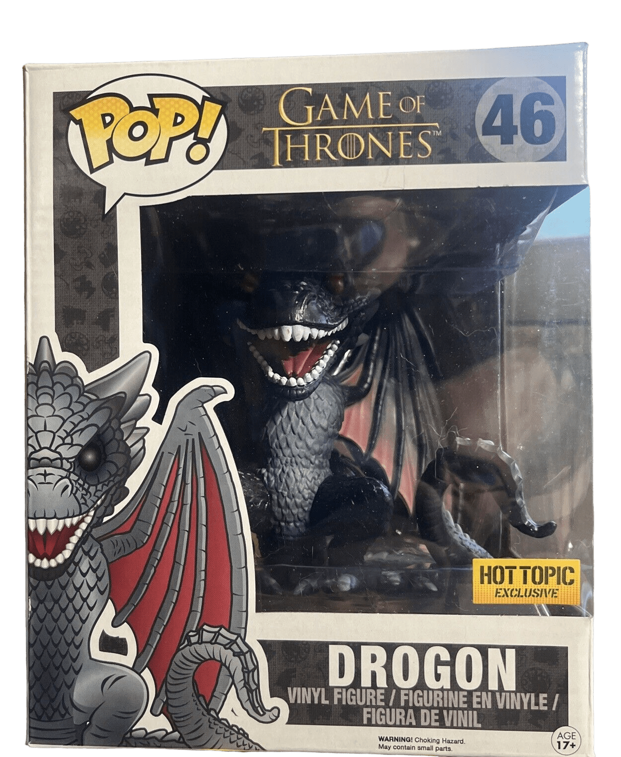 Funko POP Game of Thrones Drogon Hot Topic Exclusive 46 - NERD BLVD