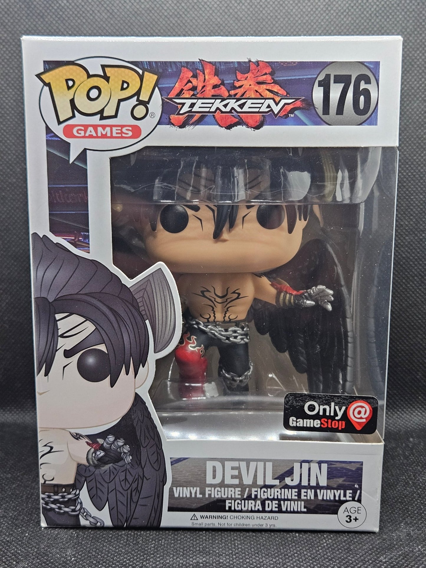 Funko Pop Games Devil Jin 176 Gamestop Exclusive - NERD BLVD