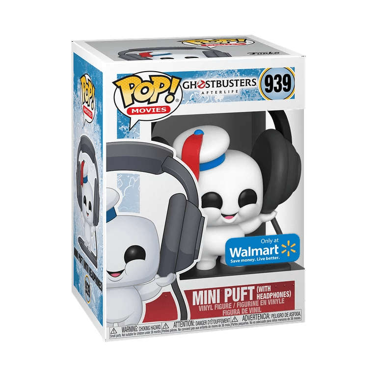 Funko POP Ghostbusters Afterlife Mini Puft With Headphones Walmart Exclusive 939 - NERD BLVD