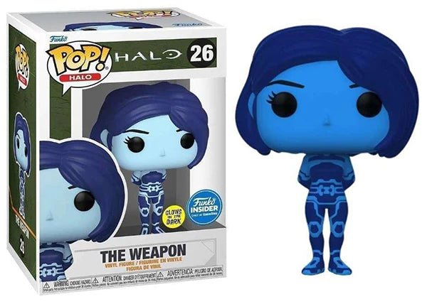 Funko POP Halo The Weapon GITD Funko Insider GameStop Exclusive 26 - NERD BLVD