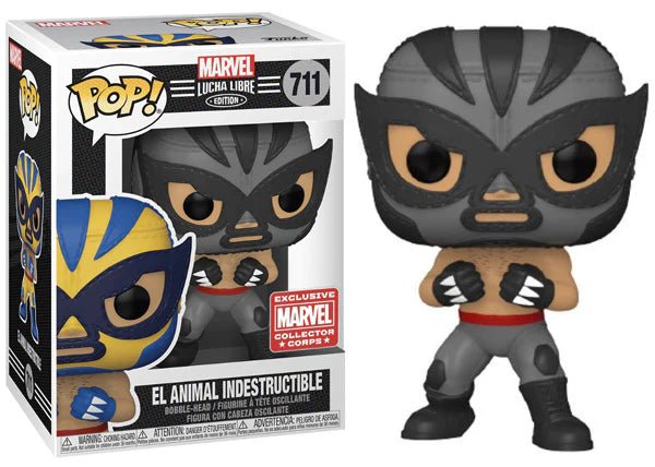 Funko POP Marvel Lucha Libre El Animal Indestructible 711 - NERD BLVD