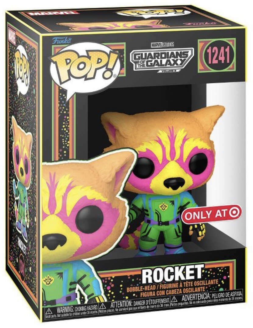Funko POP Marvel Rocket Target Exclusive 1241 - NERD BLVD