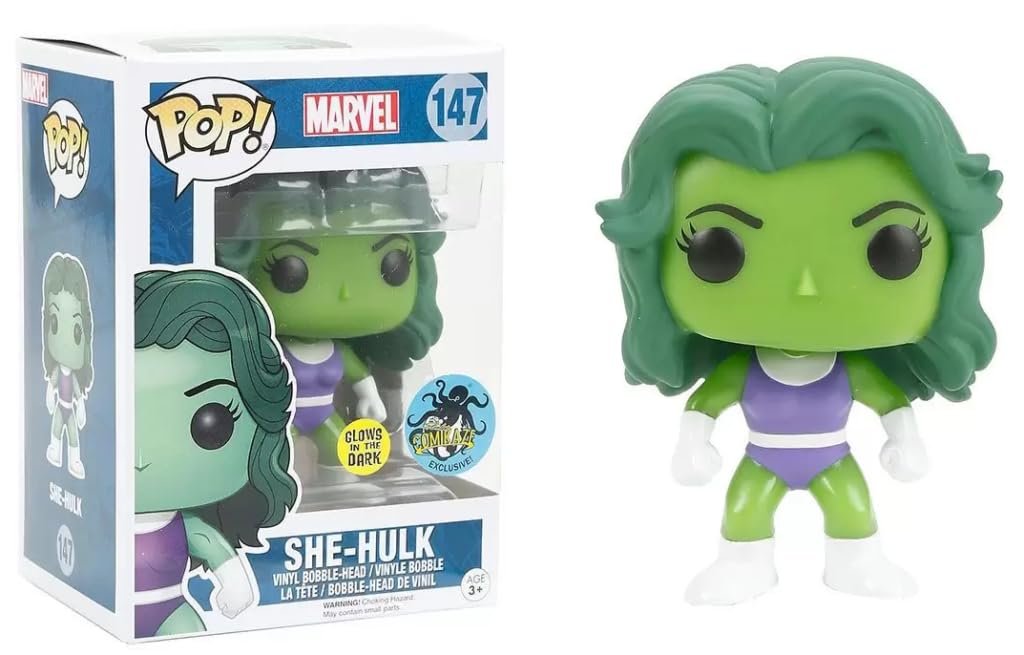 Funko Pop Marvel She Hulk GITD 147 - NERD BLVD