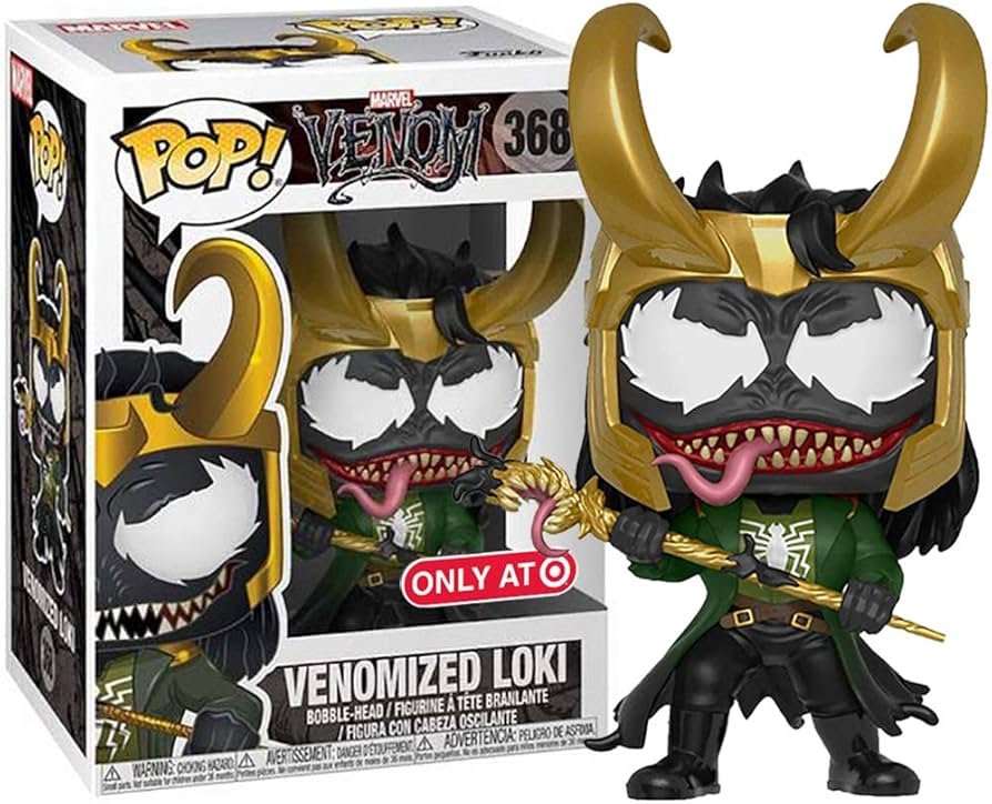 Funko POP Marvel Venomized Loki Target Exclusive 368 - NERD BLVD