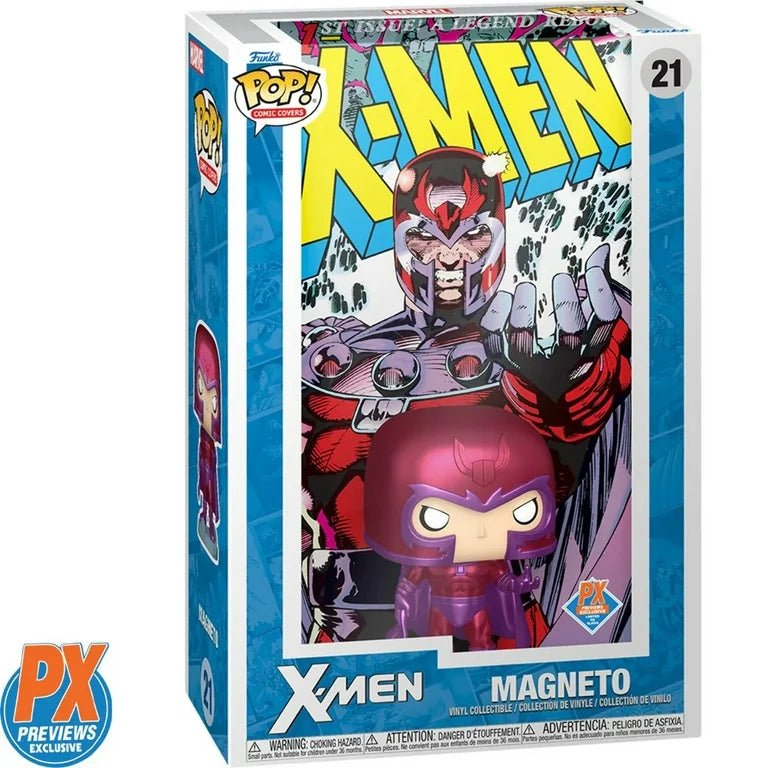 Funko POP Marvel X Men Magneto Comic Cover 21 - NERD BLVD