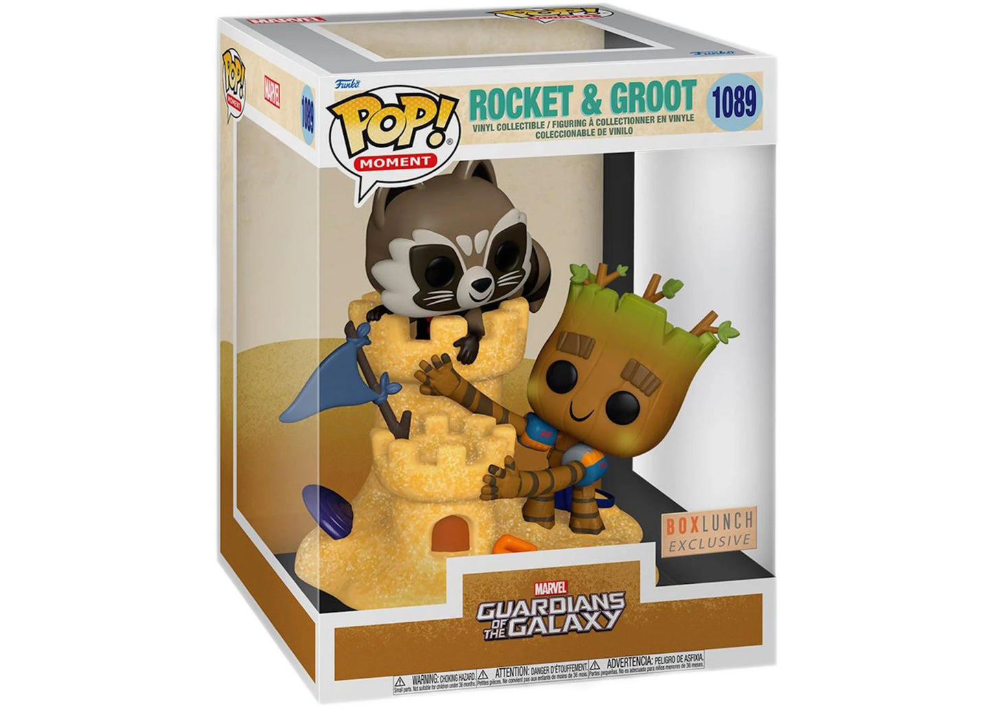 Funko POP Moment Marvel Rocket & Groot Guardians Of The Galaxy 1089 - NERD BLVD