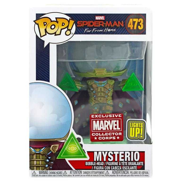 Funko POP! Mysterio - Spiderman Far From Home #473 - NERD BLVD