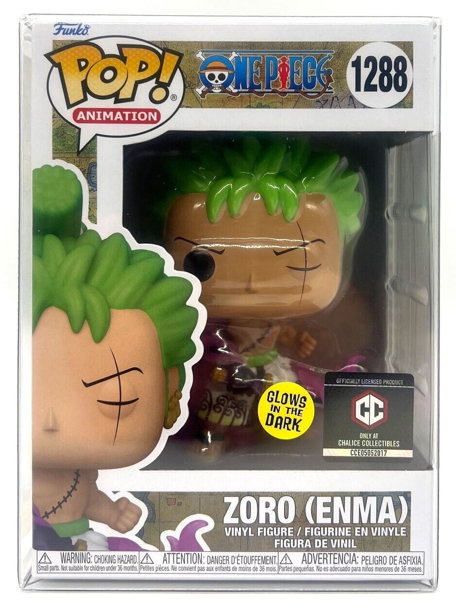Funko Pop One Piece Zoro CC Exclusive GITD - NERD BLVD