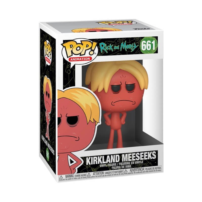 Funko POP Rick And Morty Kirkland Meeseeks 661 - NERD BLVD