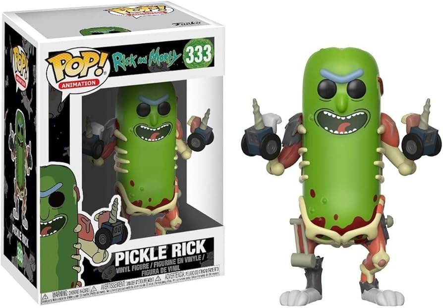 Funko POP Rick And Morty Pickle Rick 333 - NERD BLVD