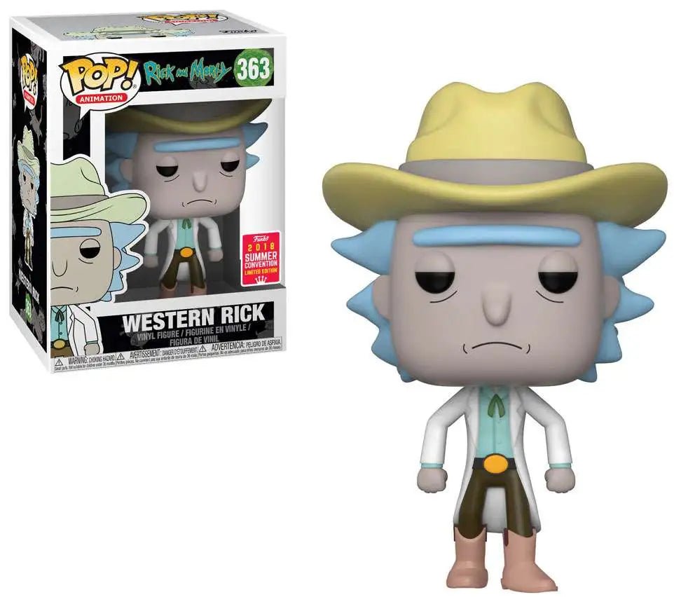 Funko POP Rick And Morty Western Rick 363 - NERD BLVD
