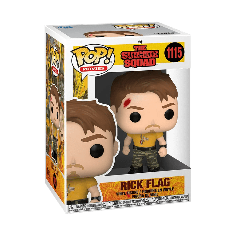 Funko POP The Suicide Squad Rick Flag 1115 - NERD BLVD