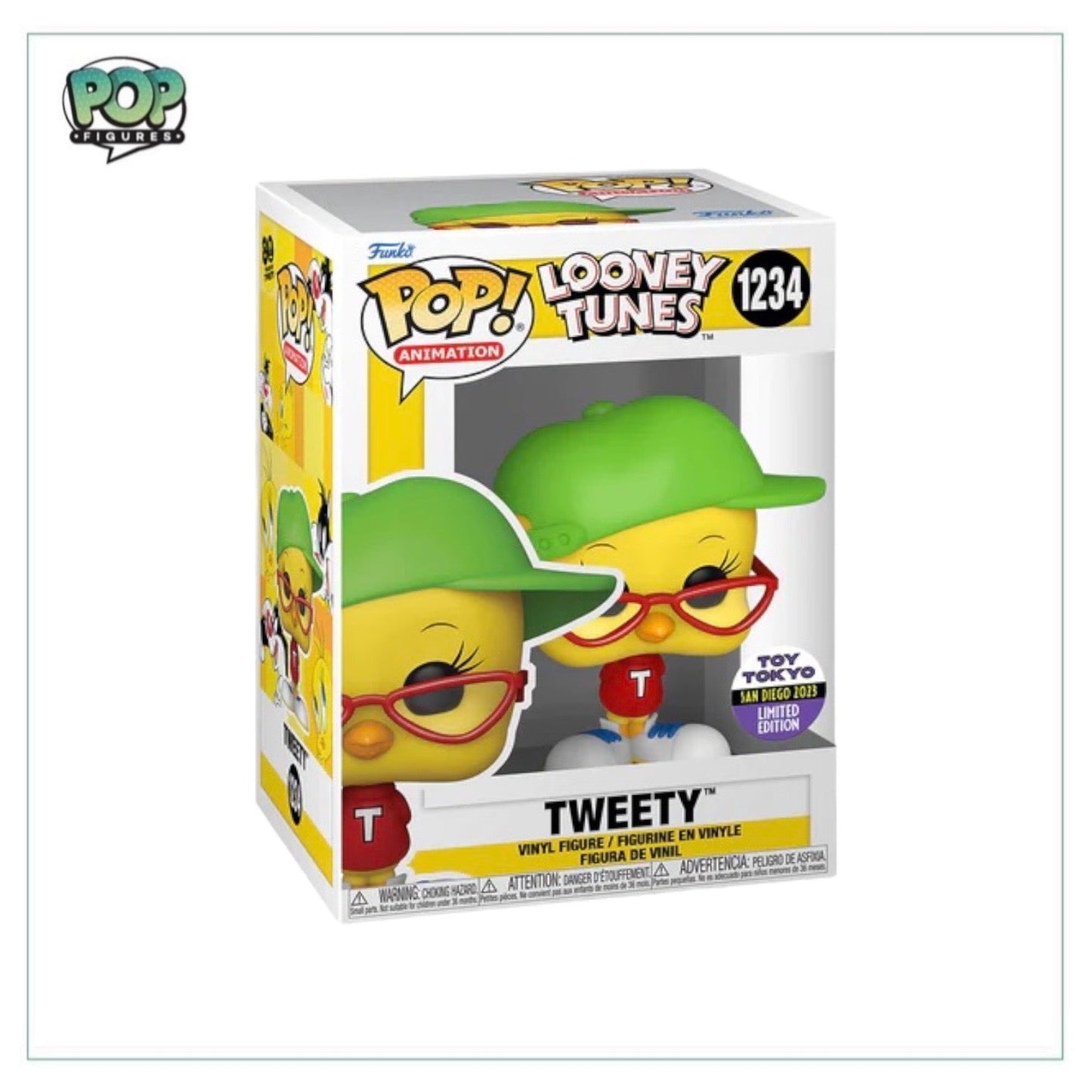 Funko Pop Tweety 1234 Toy Tokyo SDCC 2023 - NERD BLVD