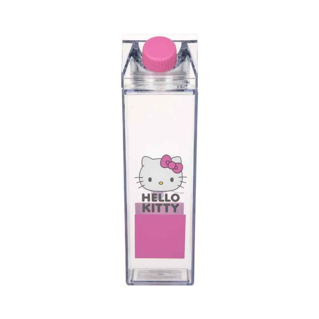 HELLO KITTY MILK CARTON SHAPED 17 OZ. WATER BOTTLE - NERD BLVD