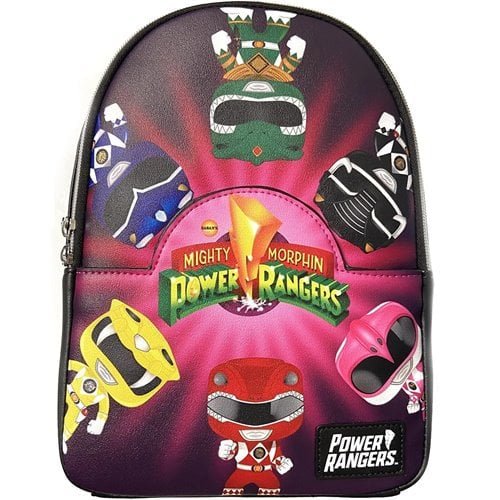 Mighty Morphin Power Rangers Character Print Funko Mini-Backpack - NERD BLVD