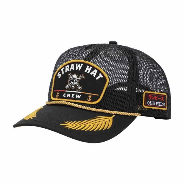 ONE PIECE STRAW HAT CREW TRUCKER - NERD BLVD
