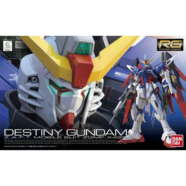 RG Destiny Gundam Mobile Suit 1/144 Scale - NERD BLVD