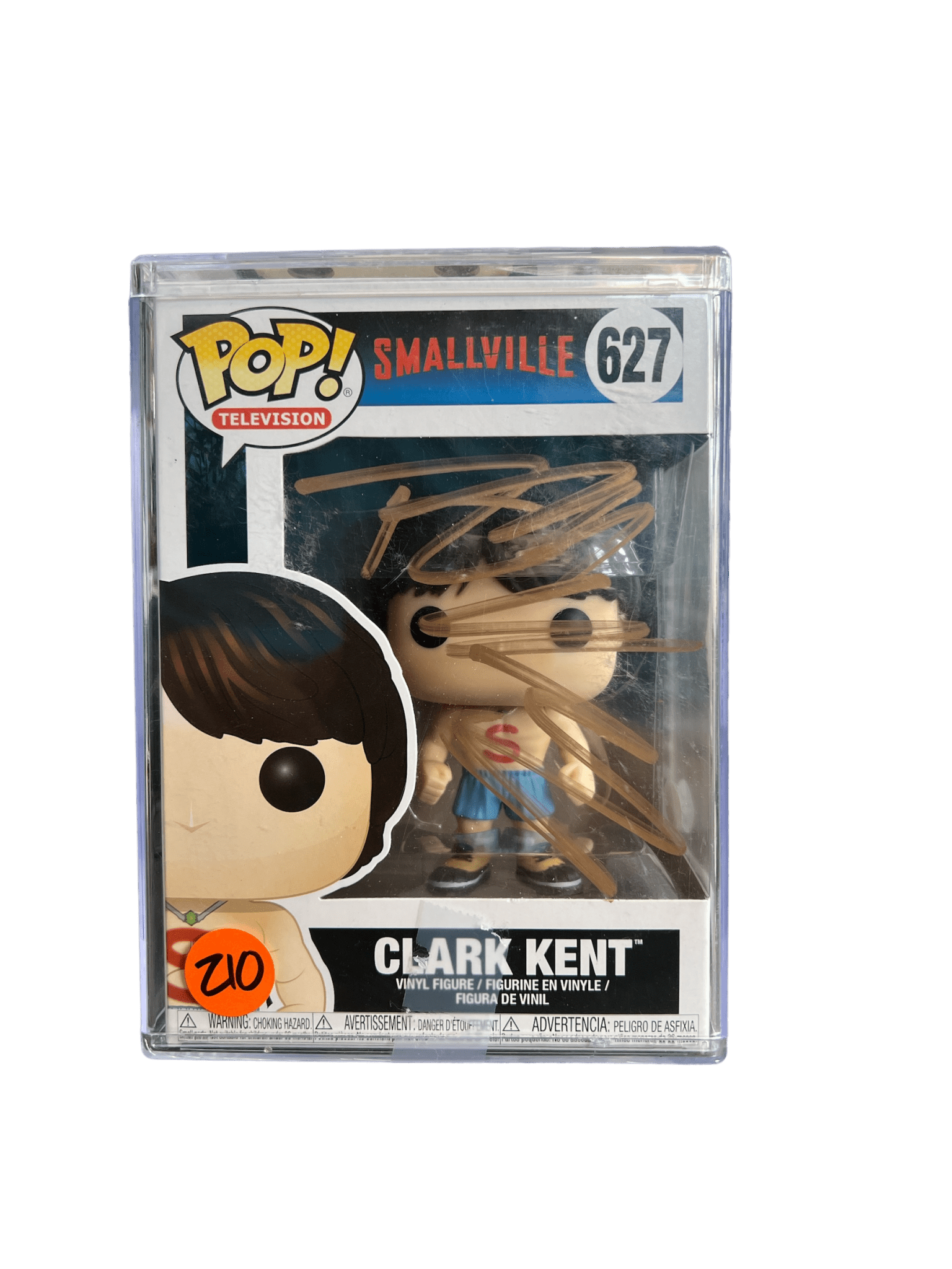 Tom Welling Signed Clark Kent Smallville Funko POP 627 JSA COA - NERD BLVD