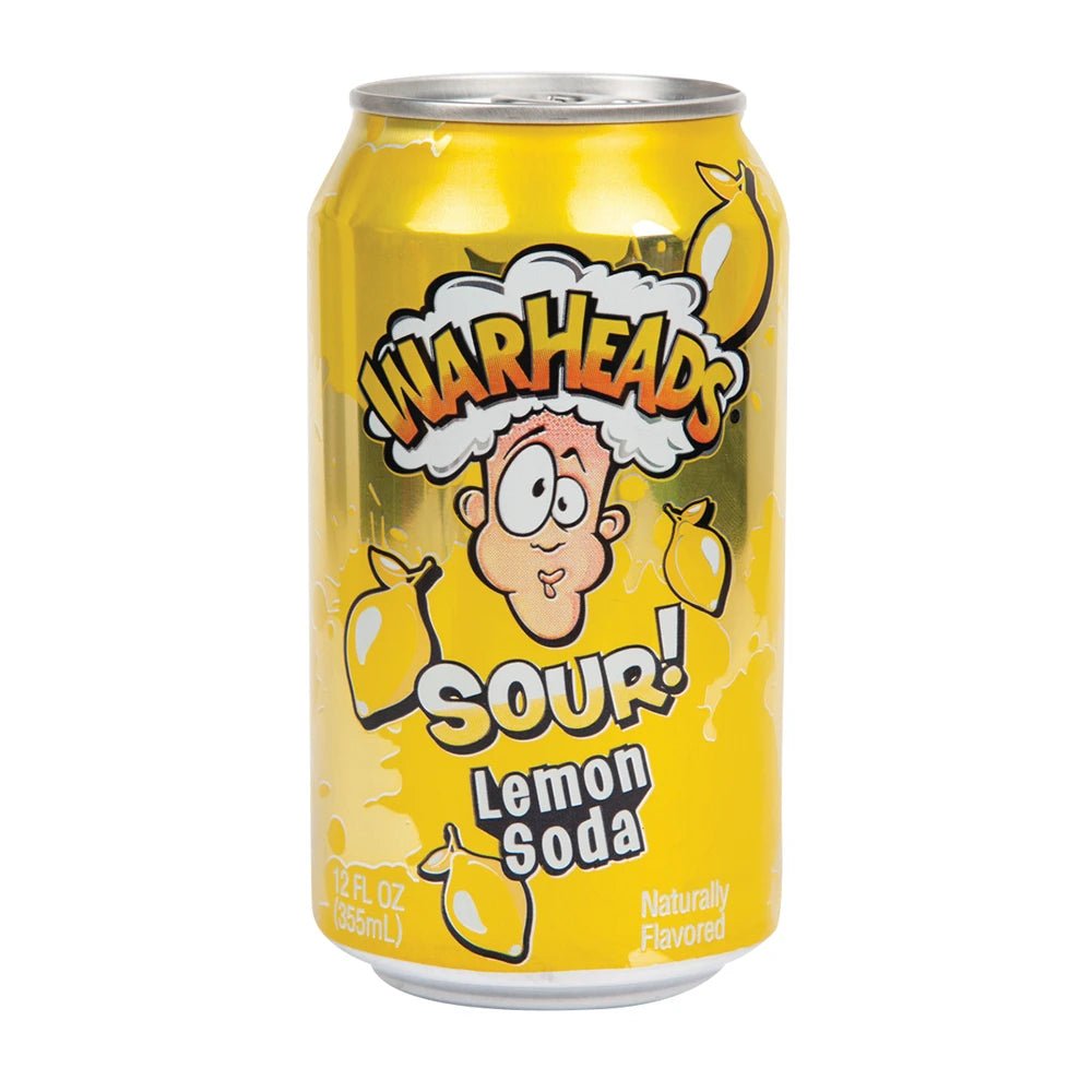 Warheads Sour Soda - Lemon - NERD BLVD