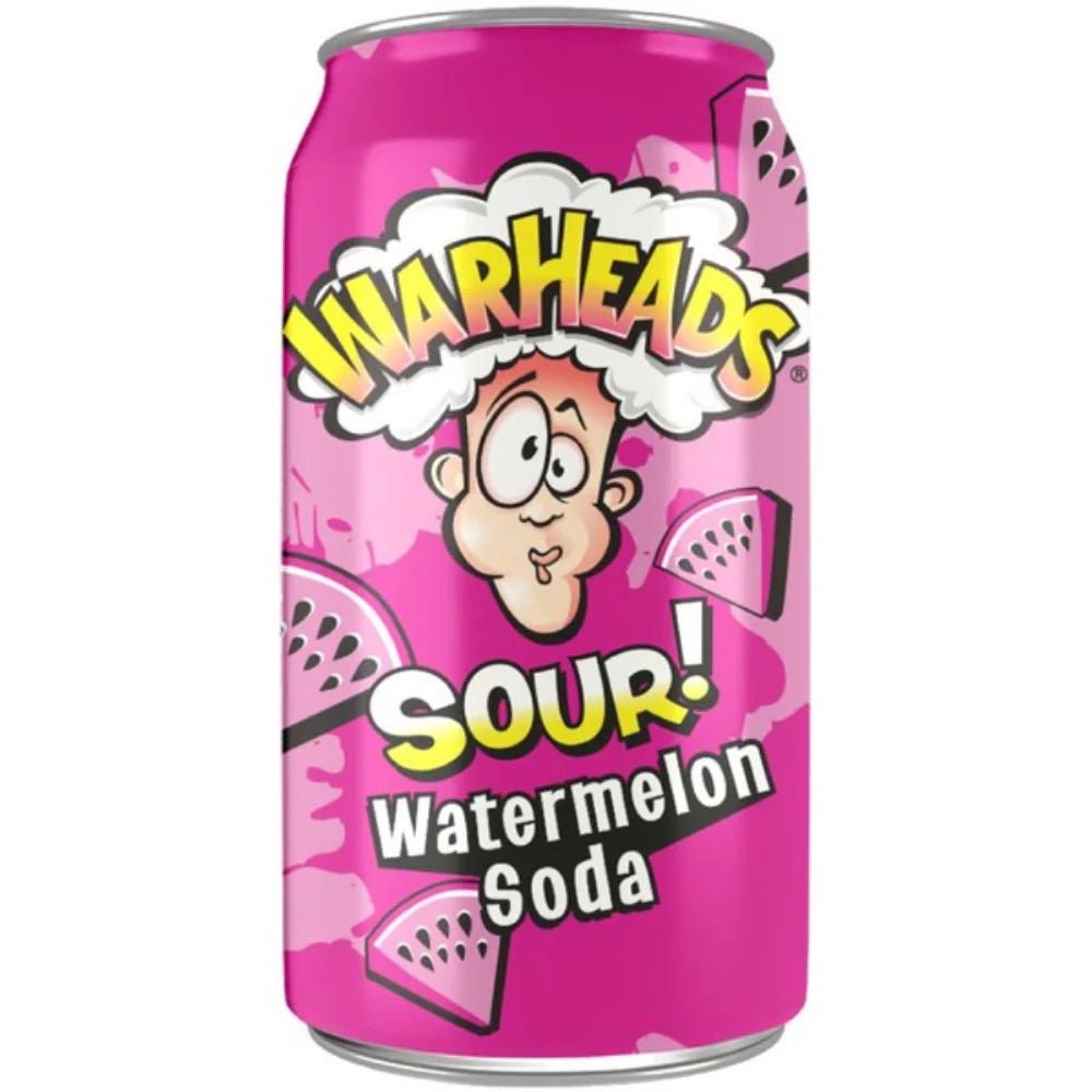 Warheads Sour Soda - Watermelon - NERD BLVD