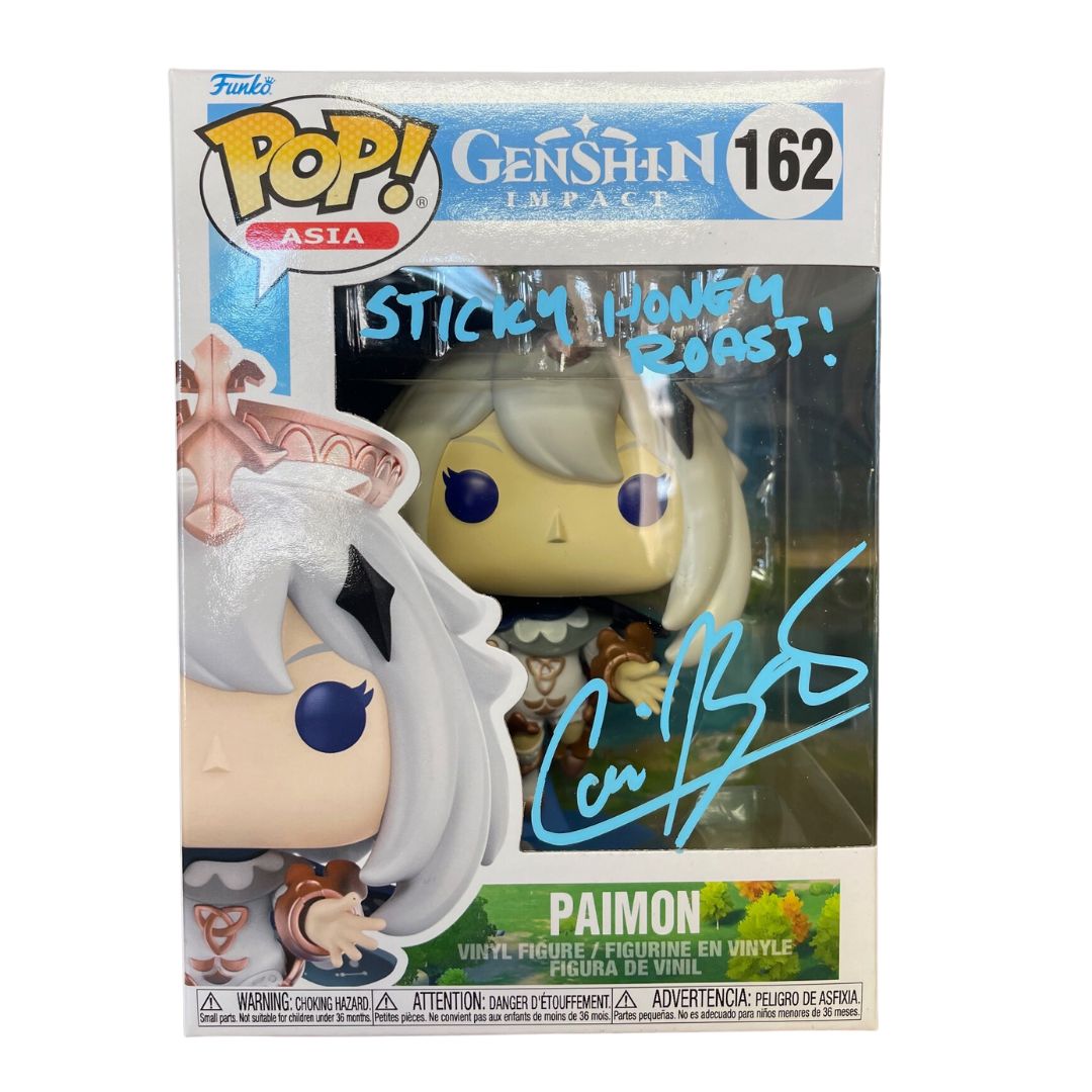 Corina Boettger Signed Funko POP Genshin Impact Paimon Anime Autographed JSA COA - NERD BLVD