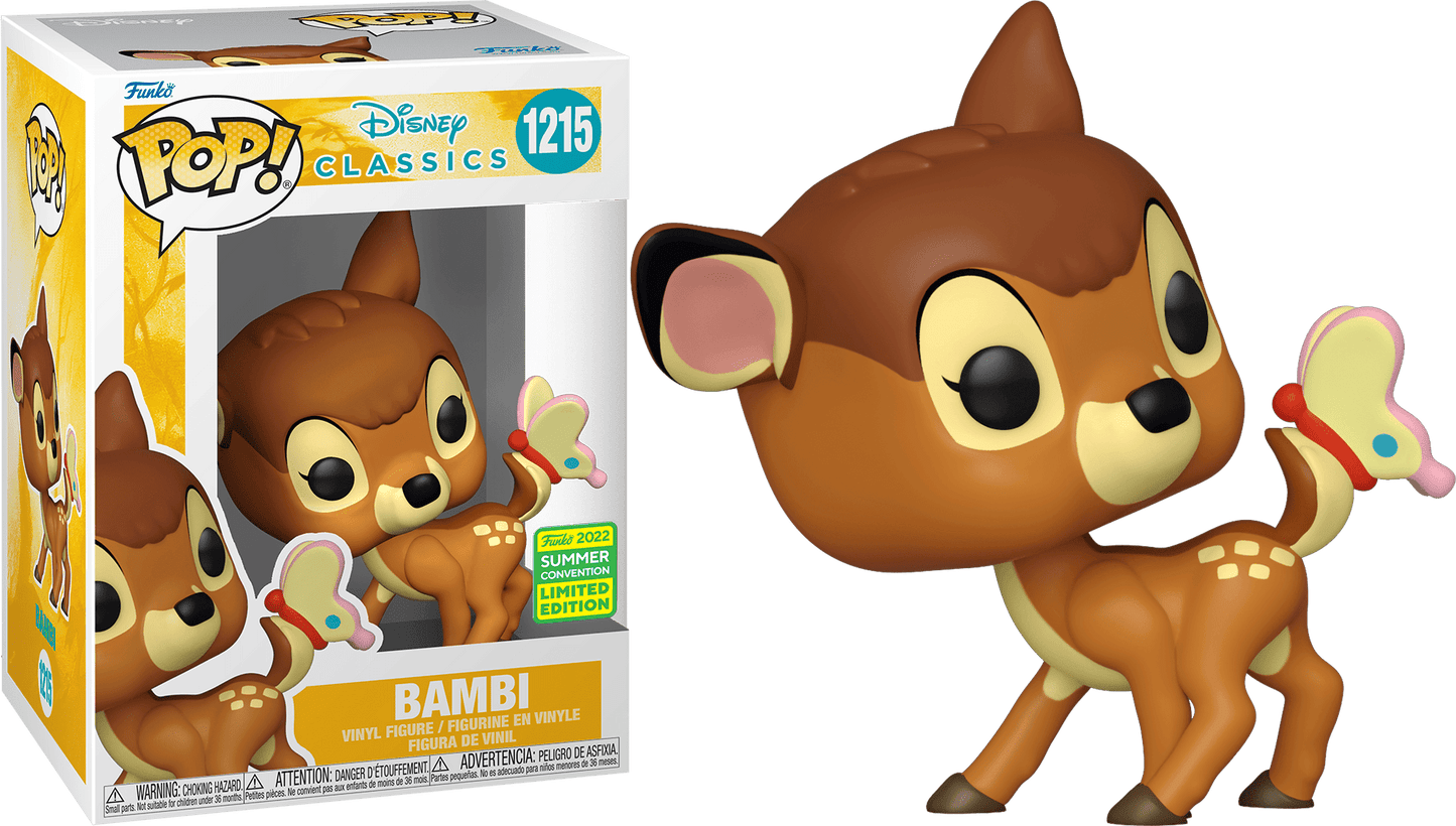 Disney Classics Bambi Funko POP 1215 Shared Sticker - NERD BLVD