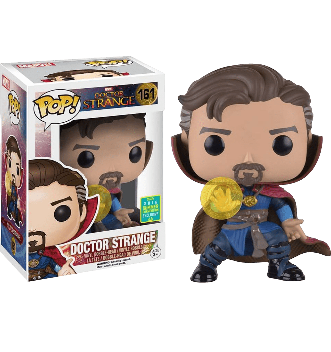 Funko POP! Doctor Strange with Rune #161 Summer Convention Exclusive - NERD BLVD