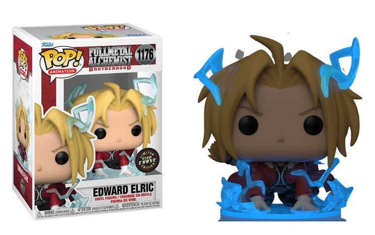 Funko Pop Fullmetal Alchemist Edward Elric 1176 Chase GITD - NERD BLVD