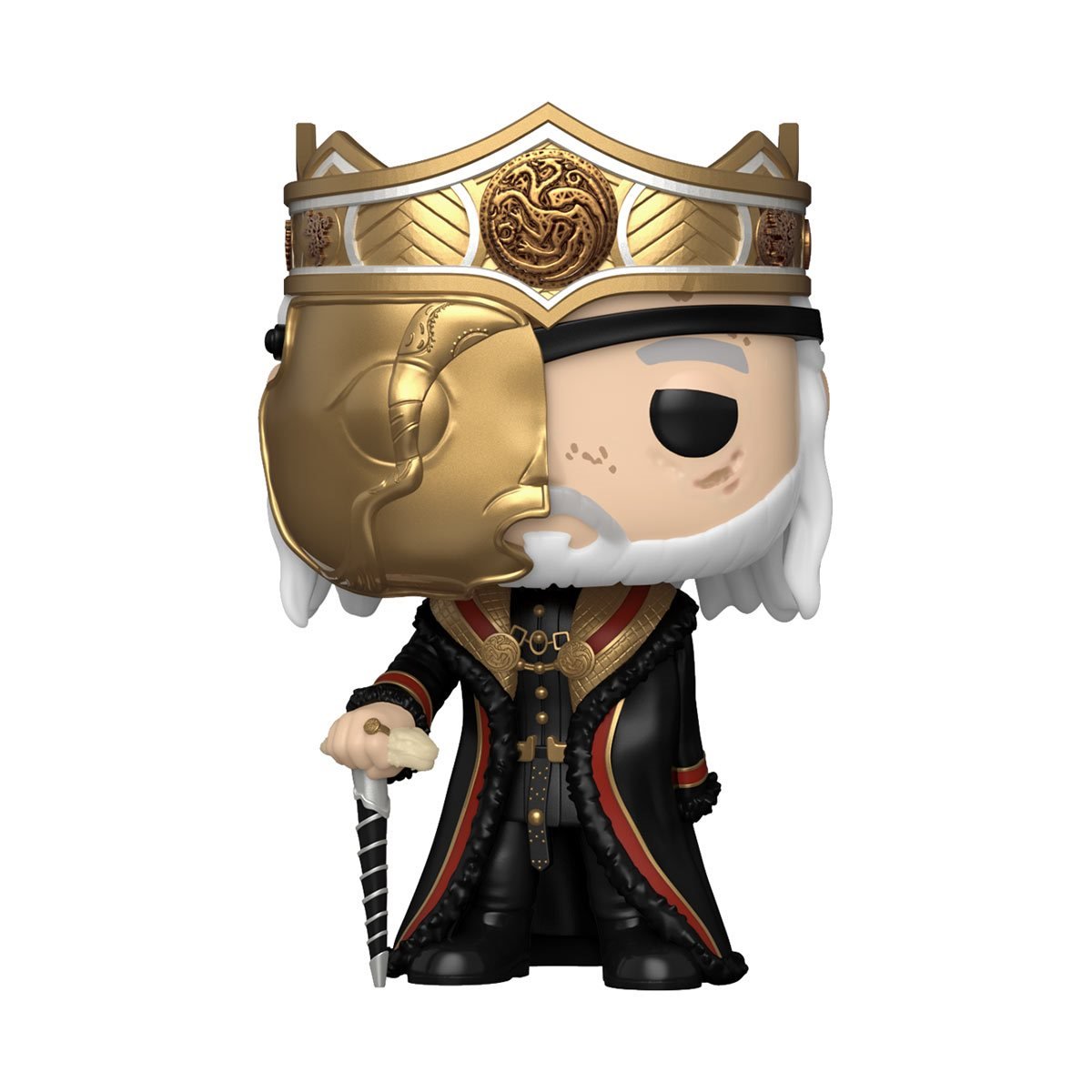 House of the Dragon Viserys Targaryen with Mask Funko Pop! Vinyl Figure #15 - NERD BLVD