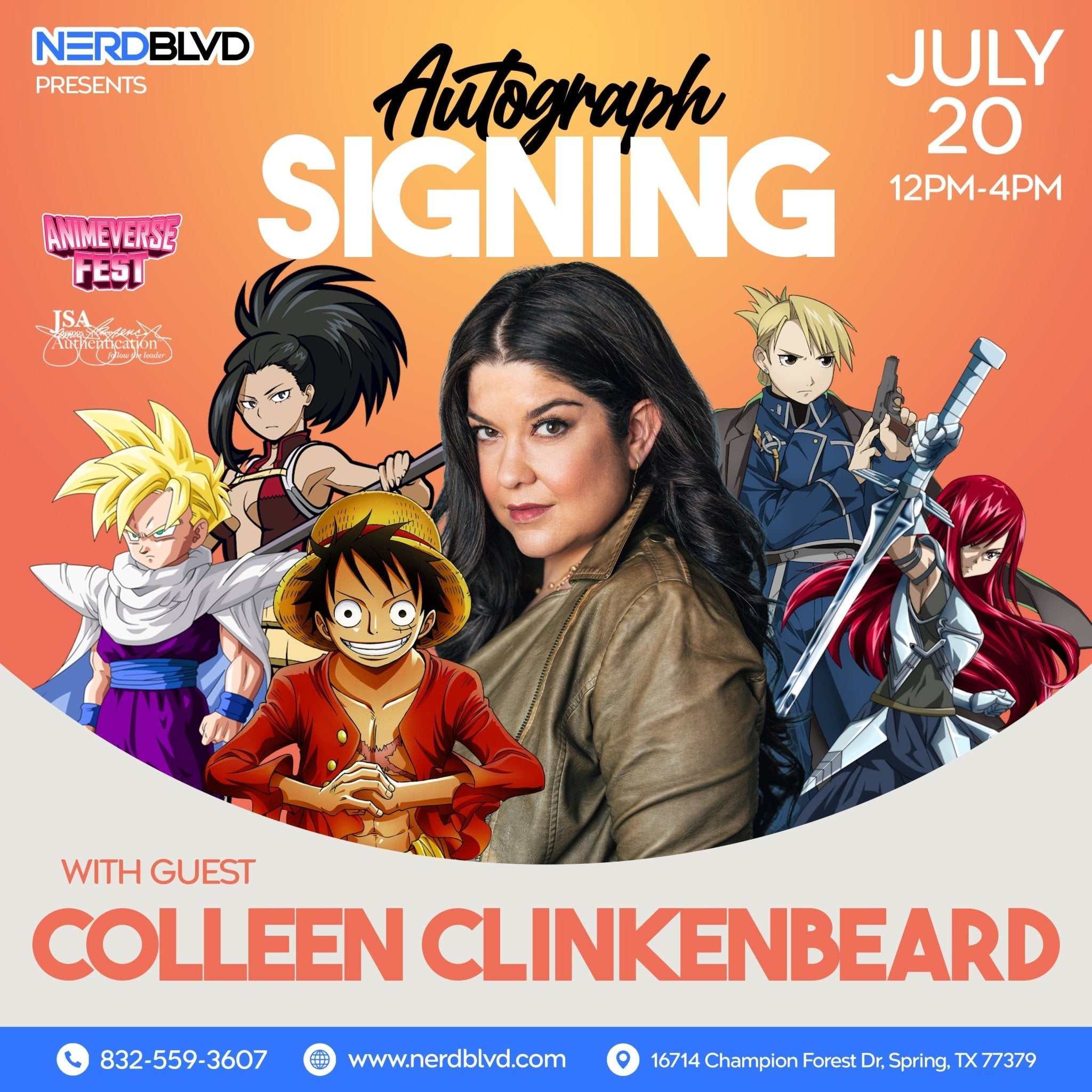 Pnd Autograph Public Autograph Signings – NERD BLVD