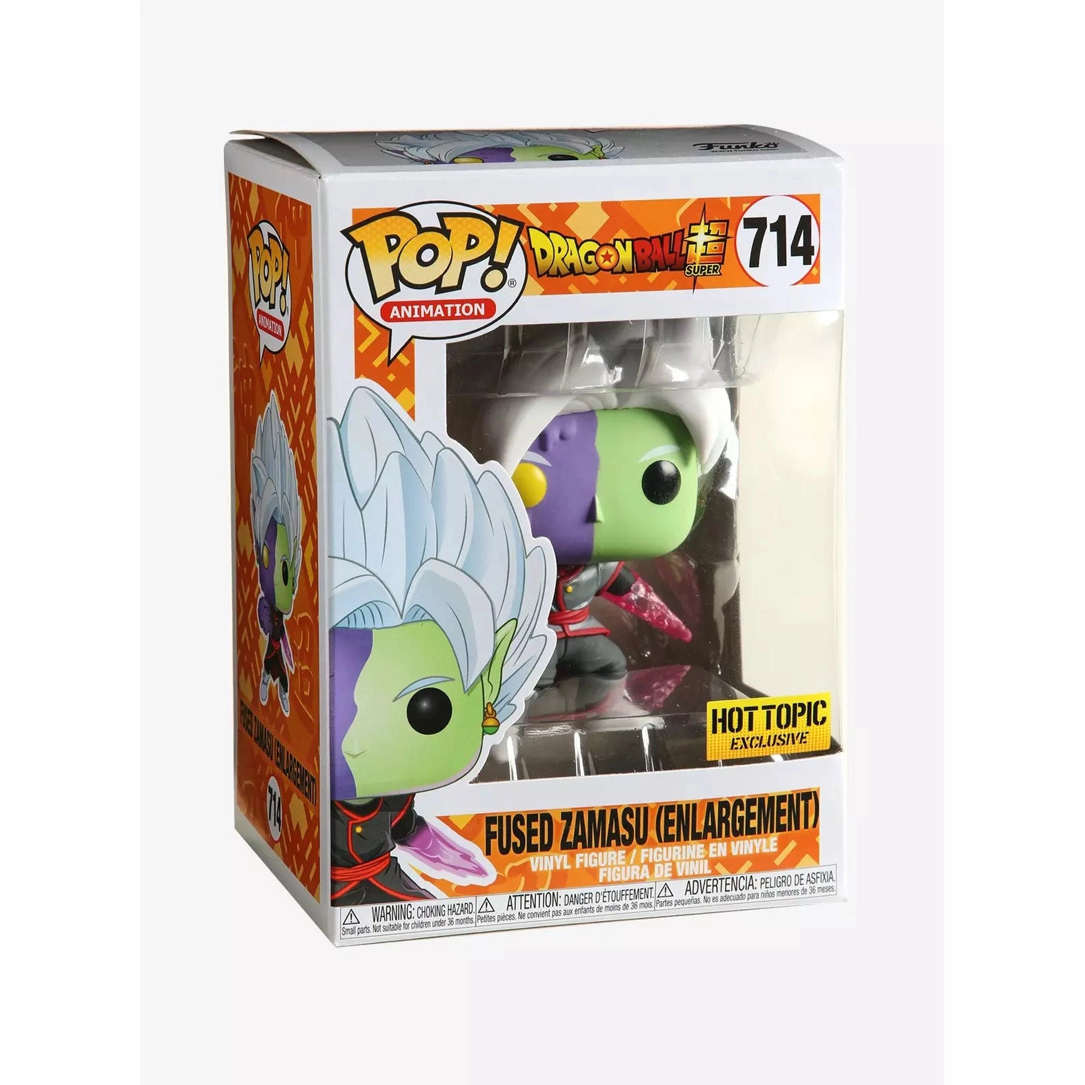 Funko Pop: Anime - Dragon Ball - Fused Zamasu (Enlargement) Figure #714 Hot Topic Exclusive