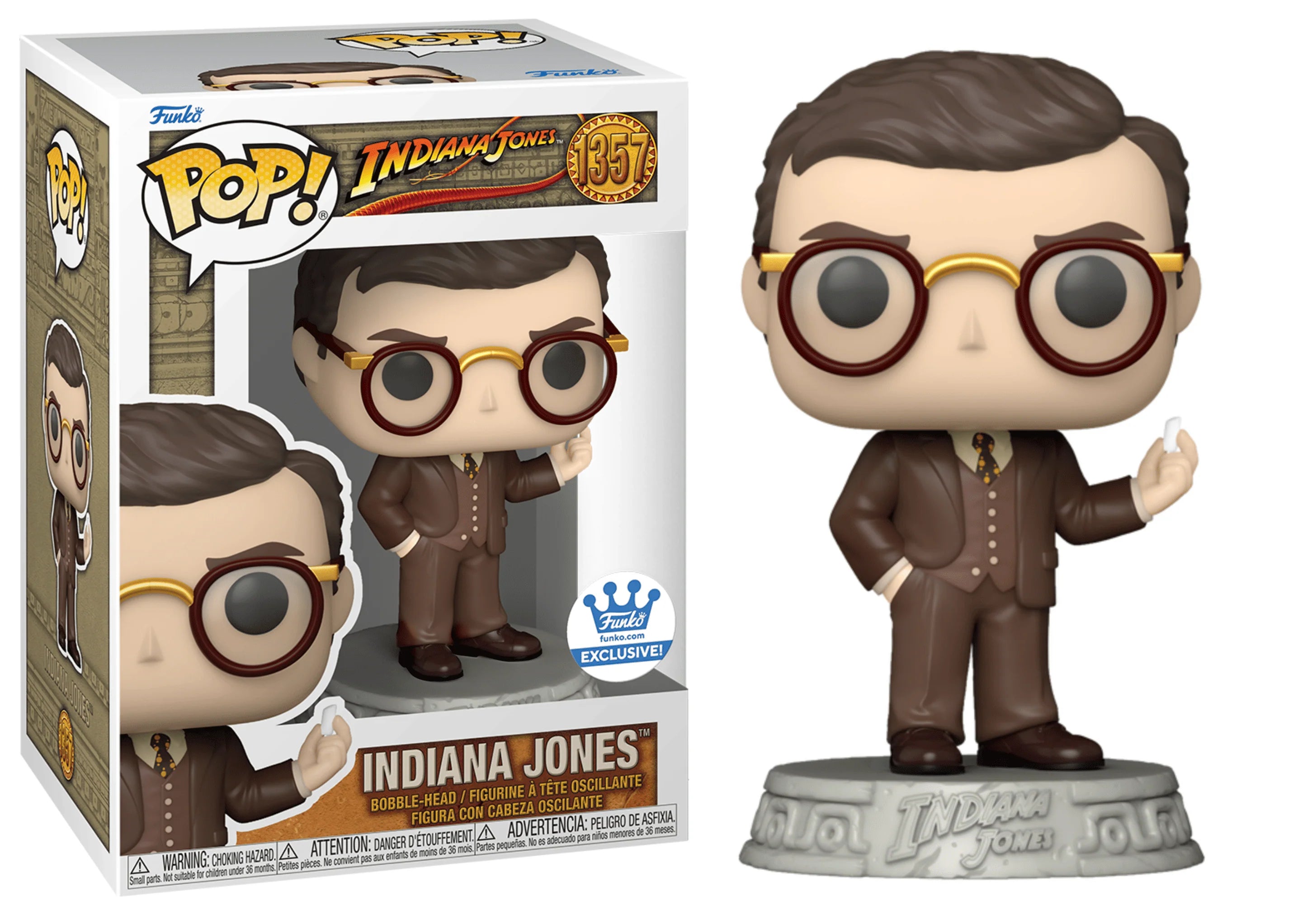 Funko Pop: Indiana Jones - Indiana Jones #1357 Exclusive Vinyl Figure