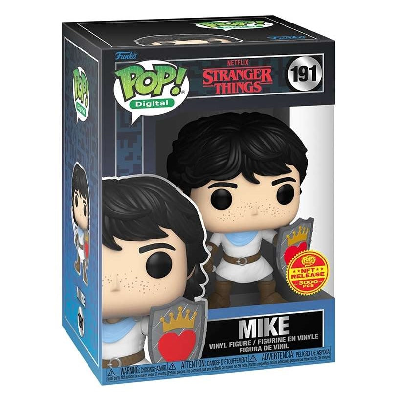 Funko Pop Digital: Stranger Things - Mike NFT Release 3000 PCs #191