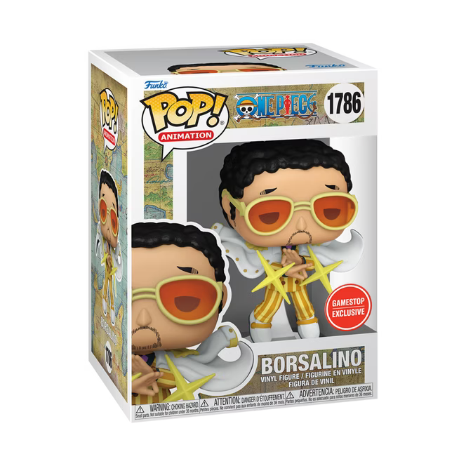 Funko Pop: Anime - One Piece - Borsalino Figure #1786 Gamestop Exclusive