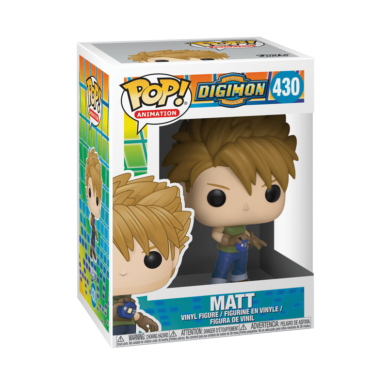 Funko Pop: Animation - Digimon - Matt Figure #430