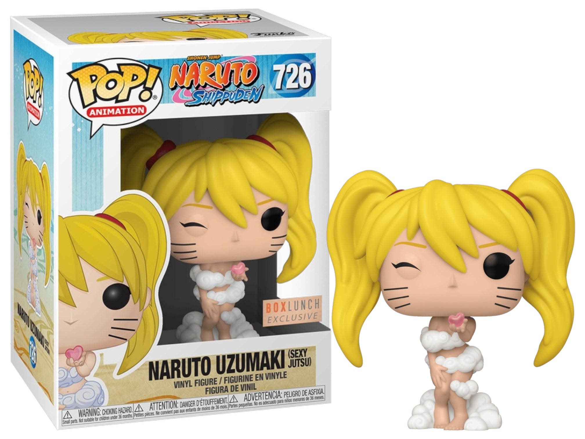 Naruto Uzumaki (Sexy Jutsu) BoxLunch Exclusive Funko Pop #726