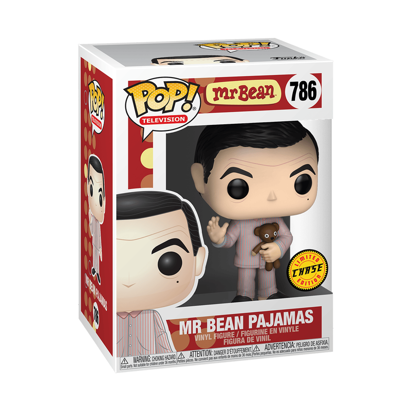 Funko Pop: Television - Mr. Bean - Mr Bean Pajamas Figure #491 Chase
