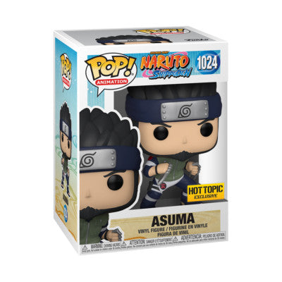 Asuma Hot Topic Exclusive Naruto Shippuden Funko Pop #1024