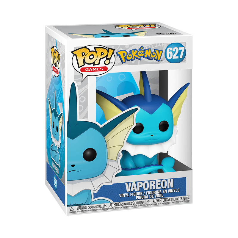 Funko Pop: Games - Pokemon - Vaporeon Figure #627
